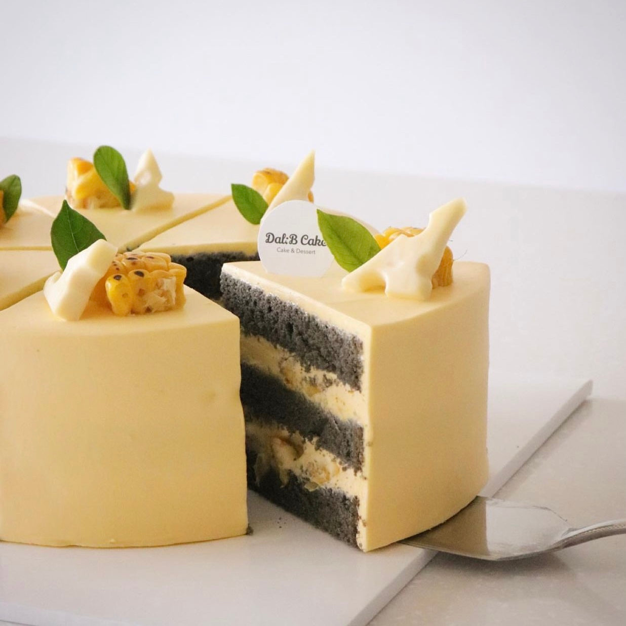 Online Class : DAL B CAKE - Black Corn Cheese Cake