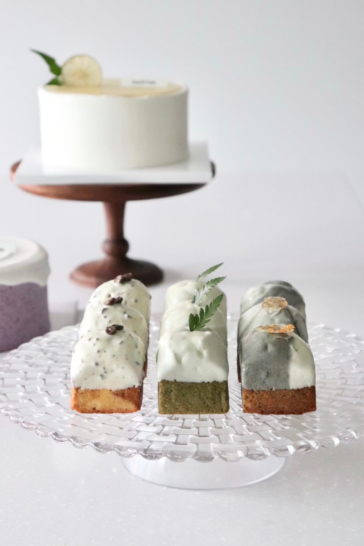 Online Class : Dal B Cake one day class - Blueberry Cake / Lime + Cheese Cake / Cube Pound Cake 3 Flavors