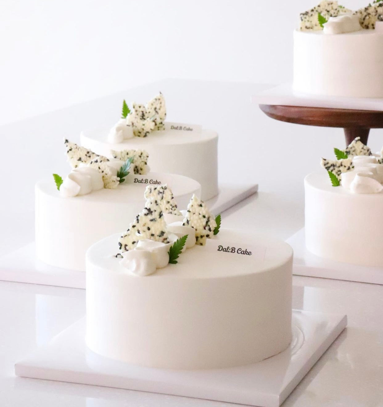 Online Class : Dal B Cake one day class - Coffee Crumble Cake / Yuzu Black Sesame Cake / Peanut Banana Cake