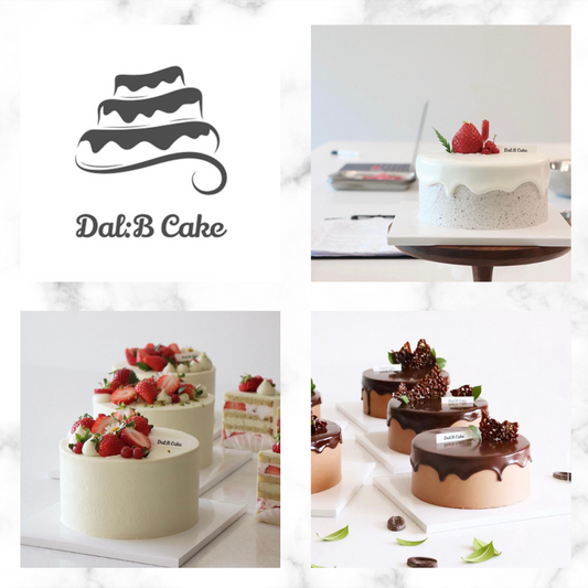 Online Class : Dal B Cake one day class - Nuts Chocolate Cake / Oreo Strawberry Cake / Pistachio Strawberry Cake