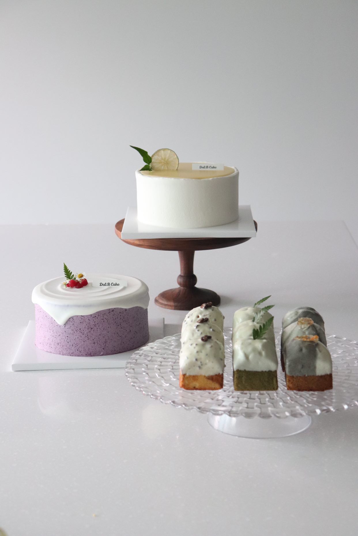 Online Class : Dal B Cake one day class - Blueberry Cake / Lime + Cheese Cake / Cube Pound Cake 3 Flavors