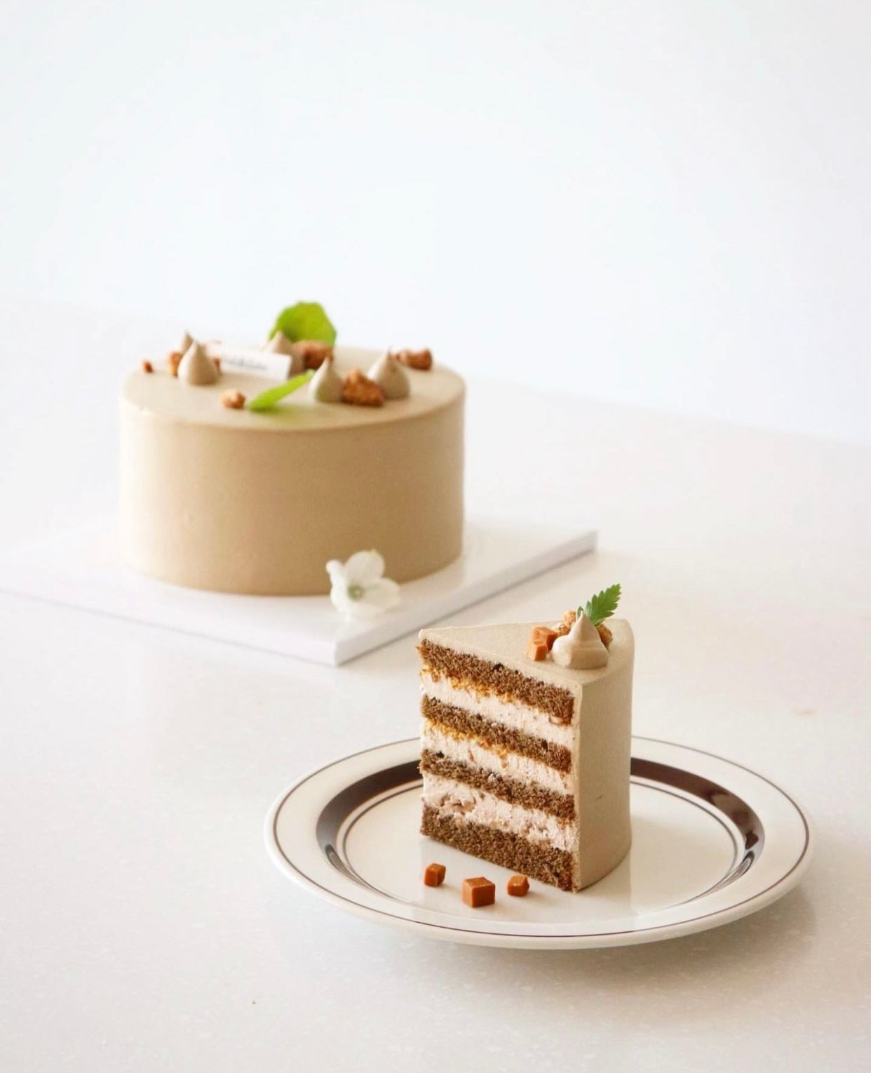 Online Class : Dal B Cake - Hojicha Cake